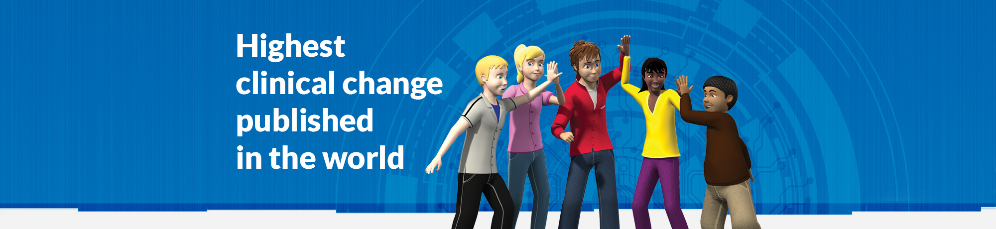 SAS holds the highest Clinical Change published in the world SAS holds the highest Clinical Change published in the world